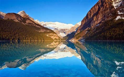 Lake Louise Reflections Hd Nature 4k Wallpapers Images Backgrounds
