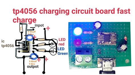 Tp Charging Circuit Board Fast Charge Youtube