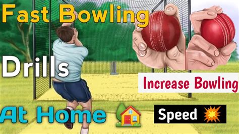 Fast Bowling Drills At Home 🏡 Fast Bowling Drills Fast Bowling
