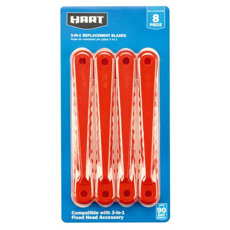 Hart 3 In 1 Replacement Blades For 3 In 1 Fixed Head