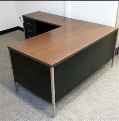 Used L Shape Office Desk For Sale In Jonesboro Ga Offerup