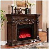 Images of Big Lots Oak Electric Fireplace