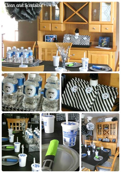 See more ideas about moon party, party, star party. Star Wars Party Decor - Clean and Scentsible