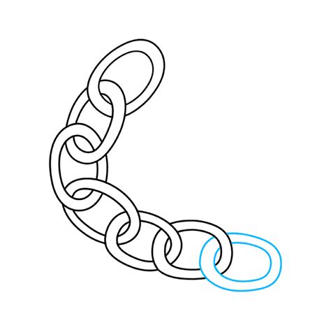 How To Draw A Chain Really Easy Drawing Tutorial