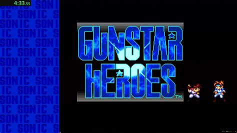 Gunstar Heroes Attract Mode 10 Minutes Genesis Youtube
