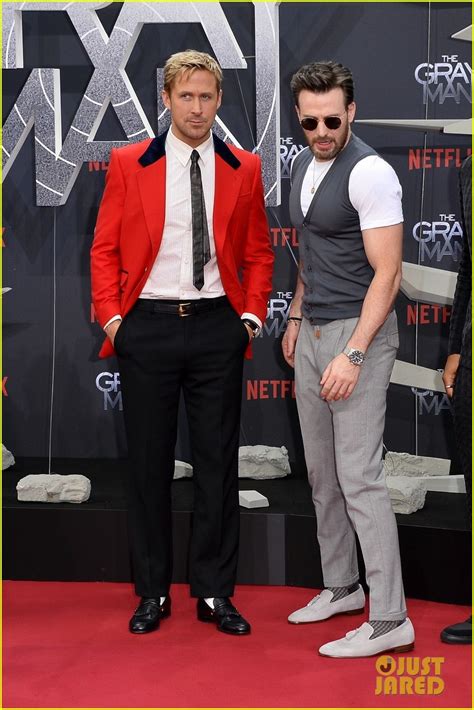 Ryan Gosling Chris Evans And Ana De Armas Flaunt Their Personal Styles