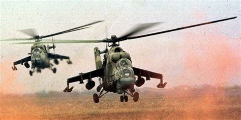 Mi 24 Hind Gunship Russian Russia Military Weapon Helicopter Aircraft