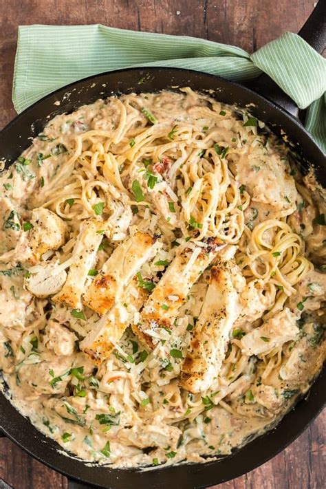 Bring a large pot of salted water to a boil. Creamy Italian Chicken Pasta Recipe in 30 minutes