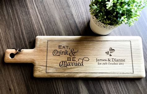 Wedding gifts to send to australia. Wedding Gift - LARGE Personalised Engraved Wooden Long ...
