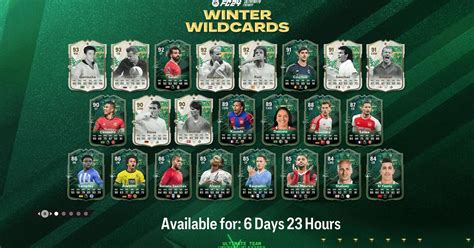 Fc 24 Winter Wildcards Team 3 Out Now