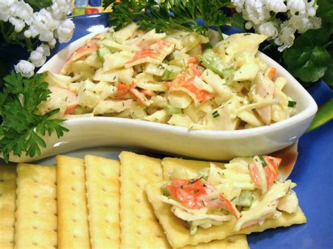 Easy Imitation Crab Seafood Salad Recipe
