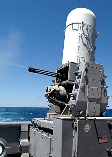 Ciws Phalanx 20 Mm Close In Weapon System