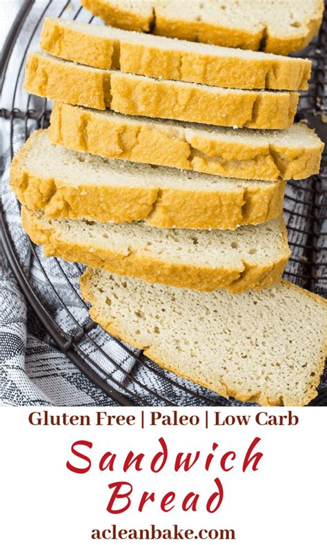 Low Carb Bread Gluten Free And Paleo Sandwich Bread Made In The Blender