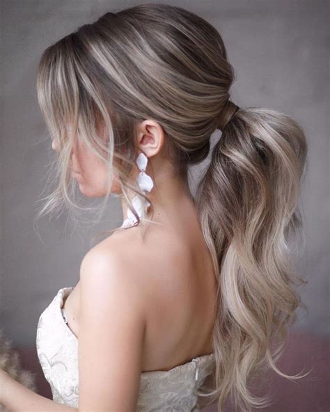 39 Wedding Hairstyles 2020 Ideas Wedding Hair Trends Ponytail Bridal