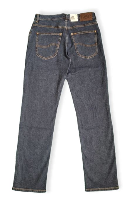 Lee Herren Jeans Brooklyn Straight L76xsq46 W34 L30 Regular Fit Stonewash Ebay