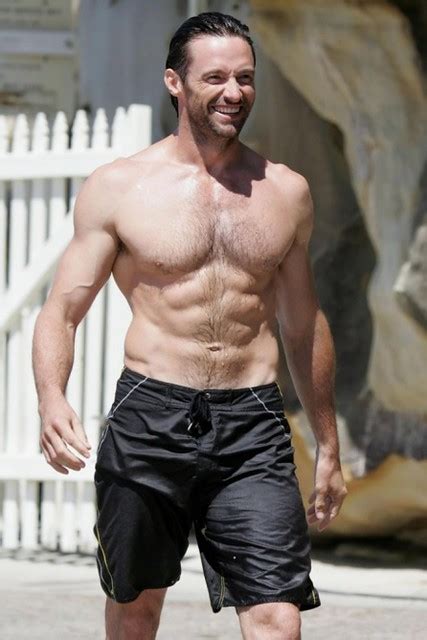 Hot Man Hugh Jackman Smiling And Jacked A Photo On Flickriver