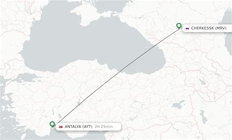 Direct Non Stop Flights From Mineralnye Vody To Antalya Schedules