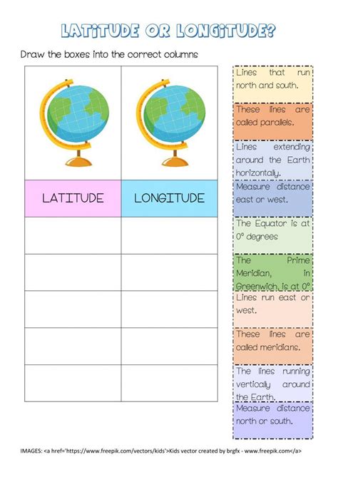 Labeling Latitude And Longitude Worksheet Have Fun Teaching