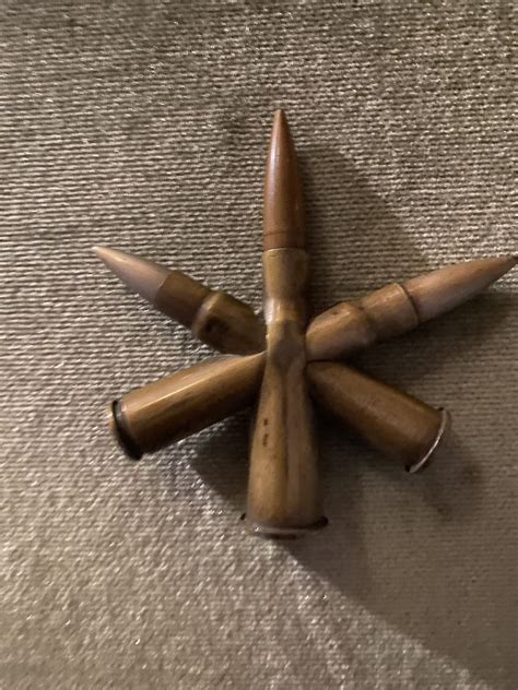 Ww1 Trench Art Bullet Sculpture Antiques At Wendover