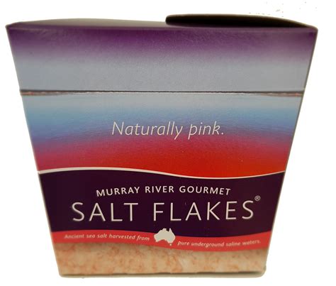 Murray River Salt Flakes Chefs Box Gourmet Pure Natural Pink Low
