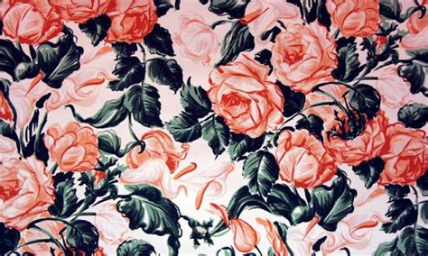 Rich Dark And Oversized Yes Bold Floral Wallpaper Is Trending