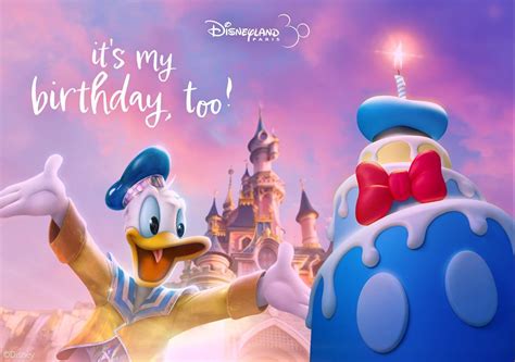 Disneyland Paris Celebrates Donald Ducks 89th Birthday