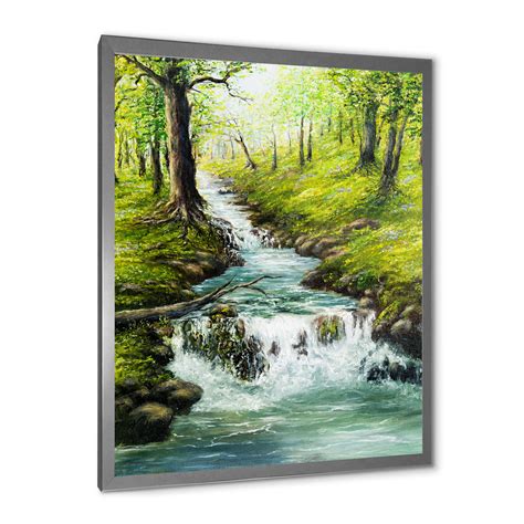 Millwood Pines Spring River Fall In Green Forest On Wayfair