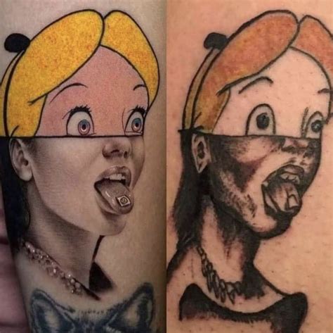 75 straight up bad tattoos that ll make you wince bad tattoos let it be tattoo tattoos