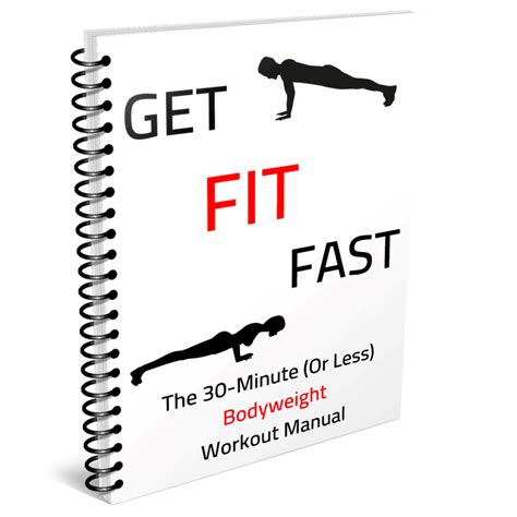 The Get Fit Fast Bodyweight Workout Manual Sf Inner Circle