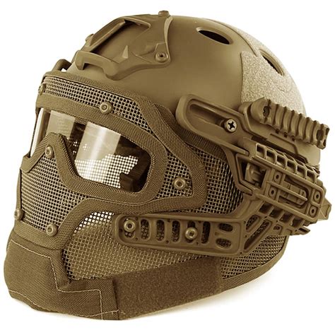 However, the padding will take the shape of your head with time. Full-Face Tactical Helmet |ReplicaAirguns.ca