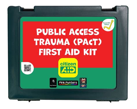 Jay Fathers Public Access Trauma Pact First Aid Kit With Tournikeys