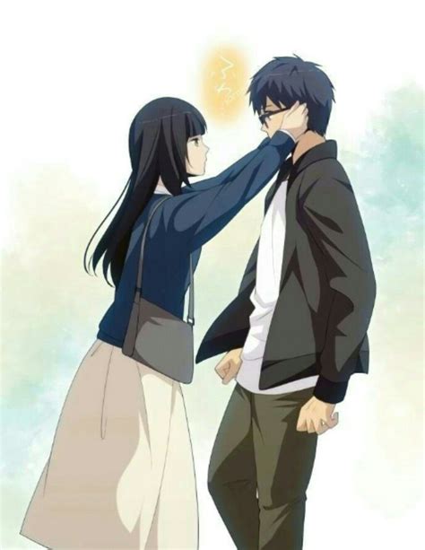 Hishiro And Kaizaki Relife Chapter 179 Anime Cute Anime Couples