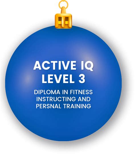 Active Iq Level 3 Diploma In Fitness Instructing And Personal Training Focus Fitness Courses