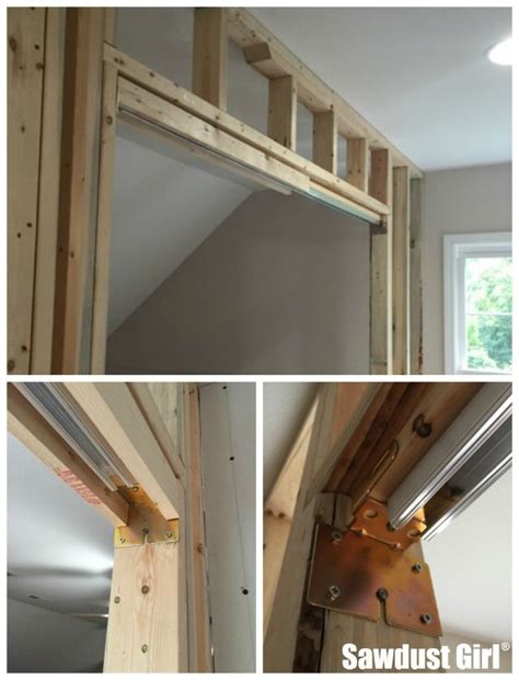 Secure all corners together with 16d nails every 16 inches. How to install a pocket door frame | Pocket door frame ...