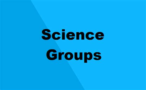 Your browser does not support the video tag. List of Science Stream Groups | Group-Wise Courses After 12th
