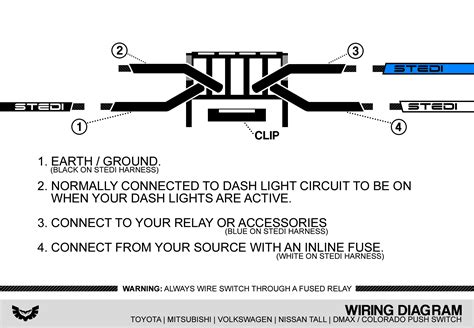 The toggle switch circuit on breadboard Momentary Push Button Wiring Diagrams Pull | Manual E-Books - Push Button Switch Wiring Diagram ...