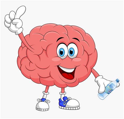 Brain Clipart Smart Brain Cartoon Images Of Brains Hd Png Download