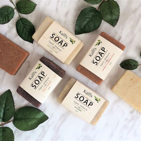 Organic All Natural Soap Bars Etsy