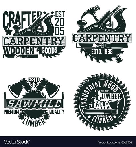 We work hard for business owners to help make their dreams a reality. Vintage logo design Royalty Free Vector Image ...