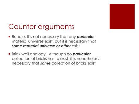 Ppt Argument From Contingency Powerpoint Presentation Free Download