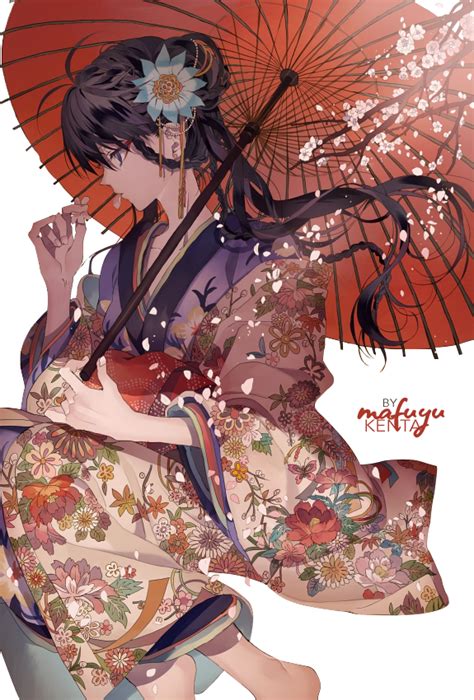 Render 18 Girl With Kimono By Alezeaross On Deviantart