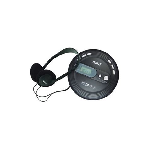 Naxar Naxa Npc330 Slim Personal Cd Mp3 Player With Fm Radio