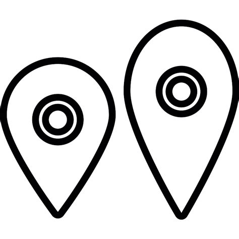 Shaped Map Pointers Vector Svg Icon Svg Repo