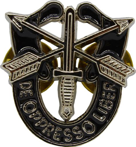 Special Forces Sf De Oppresso Liber Military Veteran Hat 1 Lapel Pin