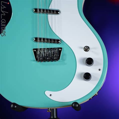 Danelectro 12sdc 12 String Electric Guitar Aqua Ish Guitars