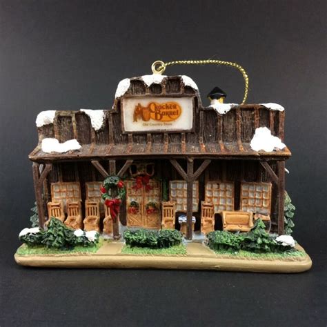 Browse our christmas collections to find unique holiday decor for your home, ornaments for your tree, dinnerware for your table, and stylish apparel for your holiday gatherings! Cracker Barrel Old Country Store Retired Christmas Ornament 2005 Facade #CrackerBarrel | Old ...