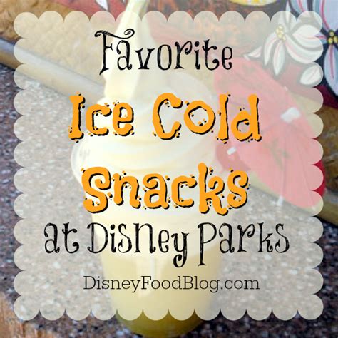 15 cold summer treats · 1) skinny margaritas · 2) blueberry frozen yogurt · 3) beautiful red bell cocktail · 4) cucumber mint gimlet · 5) peach raspberry sorbet · 6) . Favorite Ice Cold Snacks at Disney Parks | the disney food ...