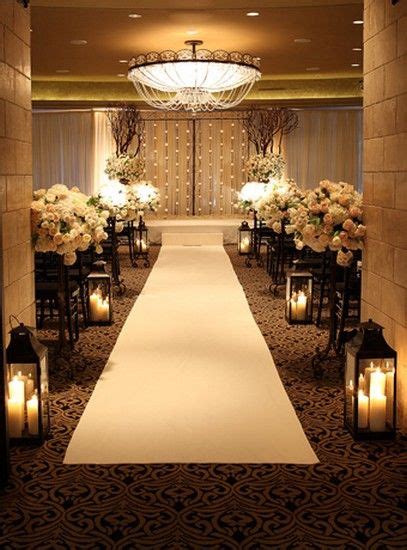 From fresh florals to lush greenery, there are plenty of ways to decorate your church wedding ceremony. Blooming Gallery - Ceremony | Wedding ceremony decorations ...