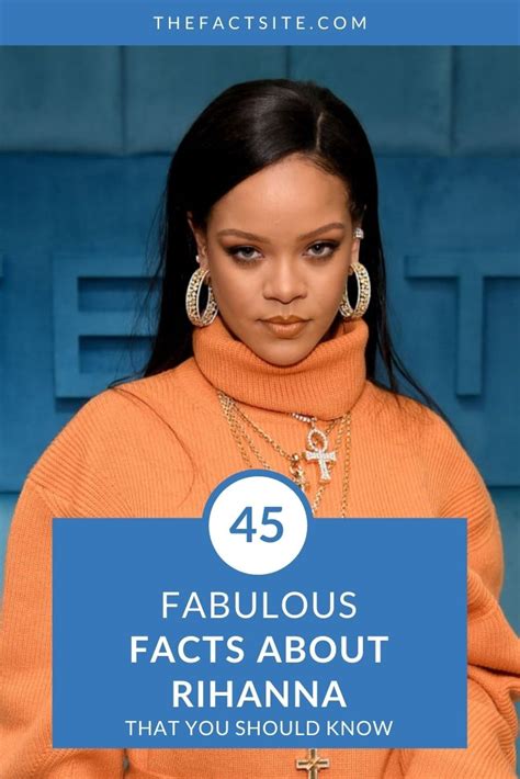 45 Fabulous Facts About Rihanna The Fact Site