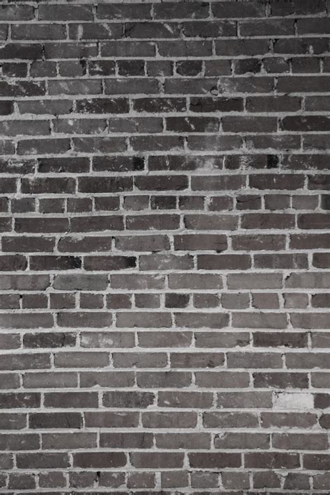 Brick Texture Black Grey White Scale Photo Contrast Wall Texture X